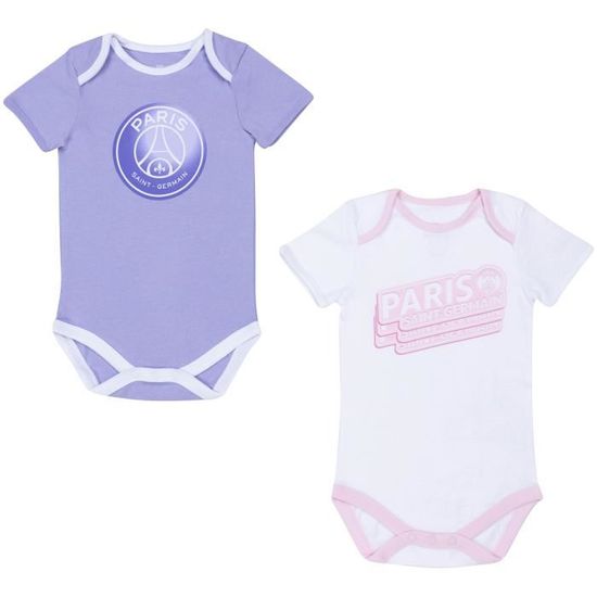 Grenouillère PSG bébé - Collection officielle PARIS SAINT GERMAIN -  Cdiscount Sport