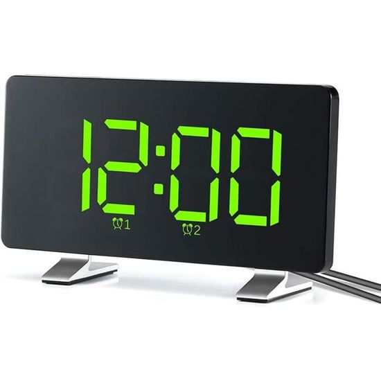 Réveil De Bureau Silencieux Belupai - Horloge De Table à Piles Style Simple Pour Chambre Et Voyage