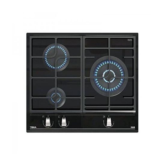 Plaque au gaz Teka CGB-LUX 30 (30 cm) Noir (2 Feux à gaz) | Leroy Merlin