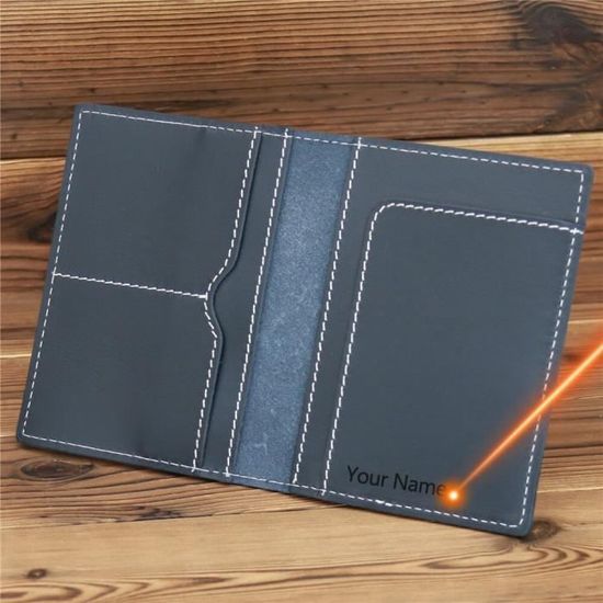 Couverture De Passeport En Cuir Véritable – Marron, Portefeuille Organisateur, Cadeau Homme/femme