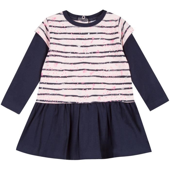 3 Pommes Robe B/éb/é Fille