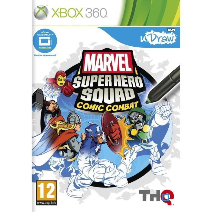 Marvel Super Hero Squad Combat Udraw X360 Achat Vente Jeu Xbox 360 Marvel Super Hero Squad Combat Cdiscount