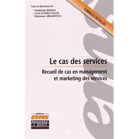 Le cas des services