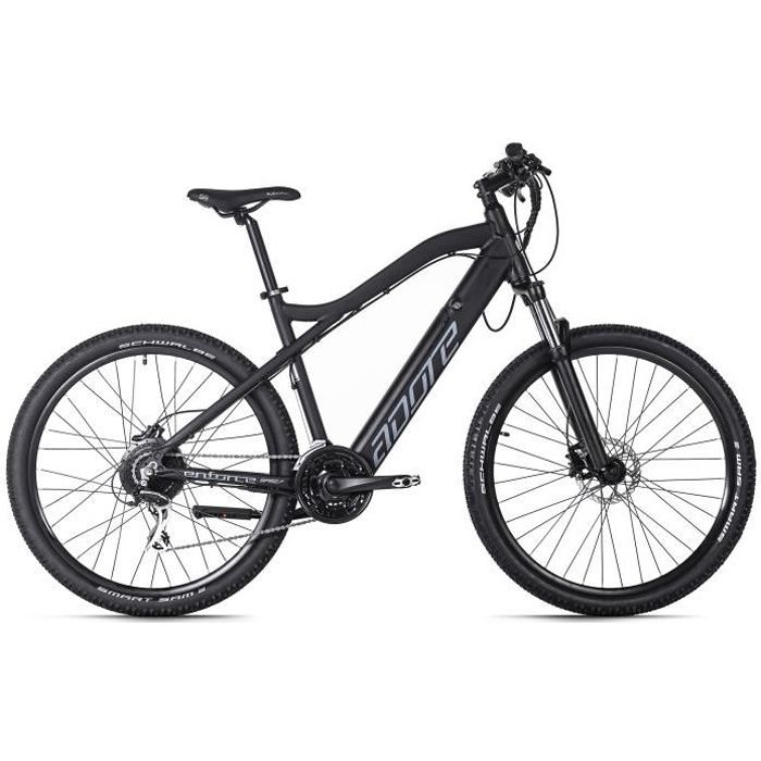 Vélo électrique 27,5'' - ADORE - Enforce - Unisexe - 250W Li-Ion 36V - 14 Ah - 24 Vitesses - Noir - Taille de Cadre 49 cm