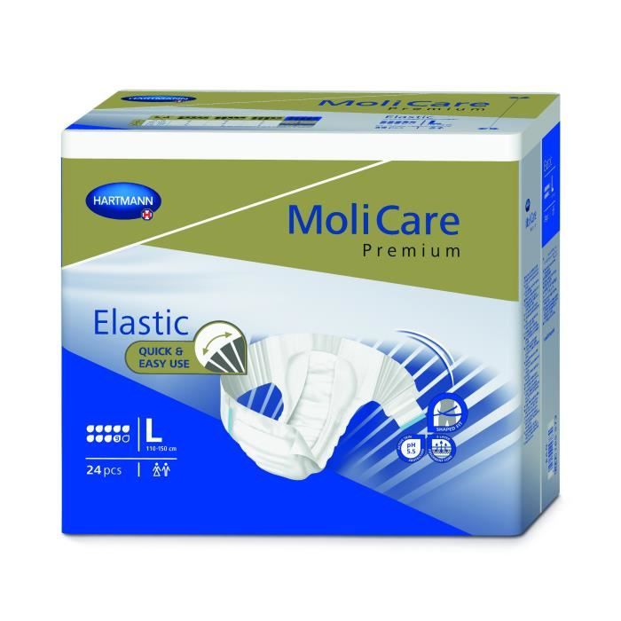 MoliCare Premium Elastic L - 9 gouttes