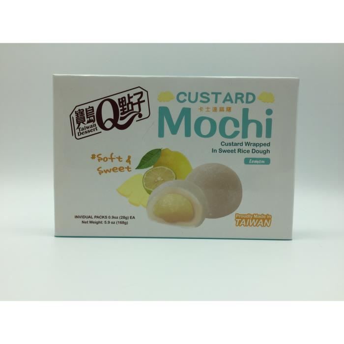 Mochi à la crème saveur lemon 168G
