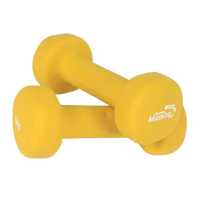 Haltères Mambo - 1 kg, la paire