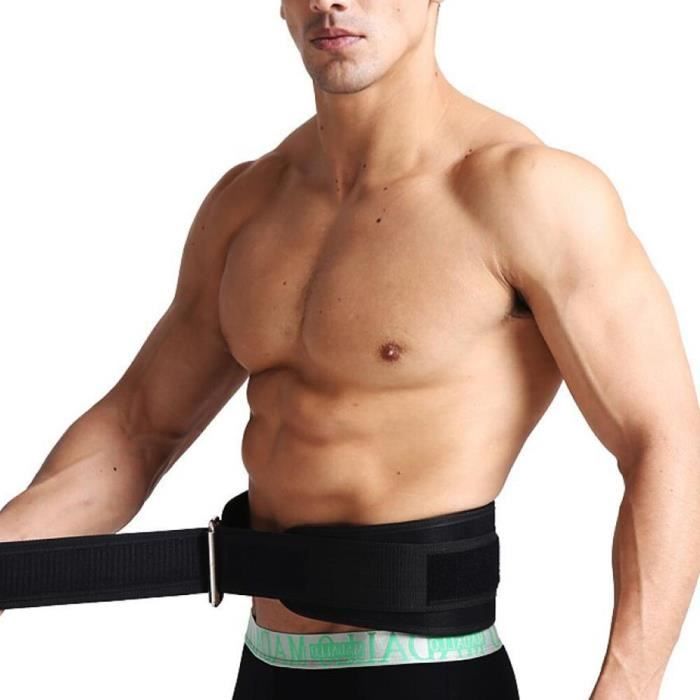 Hommes et femmes Fitness ceinture Sport pressurisé haltérophilie musculation taille soutien ceinture dos taille protecteur Gym Squ