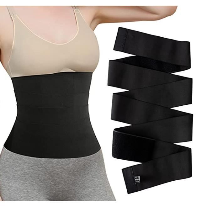 Ceinture De Sudation Femme Waist Trainer, Corset Ventre Sauna Taille Réglable Body Shaper limming.Taille:3M.