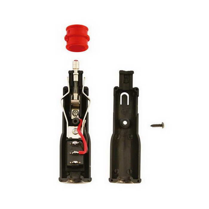 CARPONIT Prise allume-cigares avec interrupteur - 8Ah 12 V - Noir