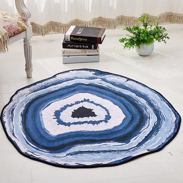 Tapis de sol antidérapant Geode Rock salle à manger salon chambre tapis tapis de sol BU S