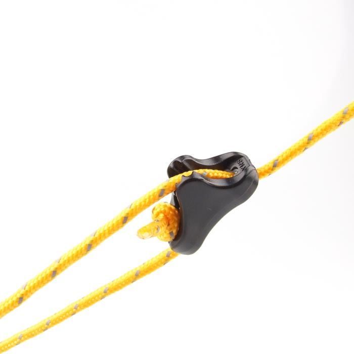 Tendeur De Corde De Tente De Tente De Coureur De Tente De Coureur De Triangle De Ligne De Guy De 20 Morceaux