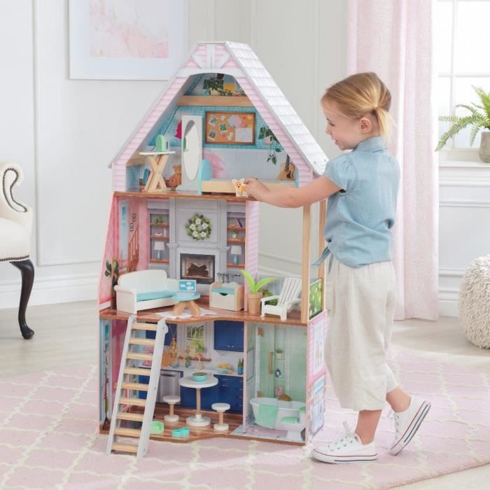KIDKRAFT - Maison de poupées Matilda vec EZ Kraft Assembly™