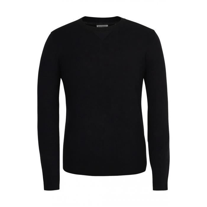 Pull uni col V - Kaporal - Homme