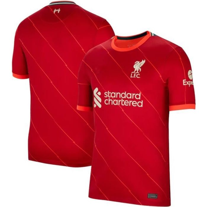 Maillot de Foot Maillot LIVERPOOLs Domicile Homme 2021-2022 - Rouge