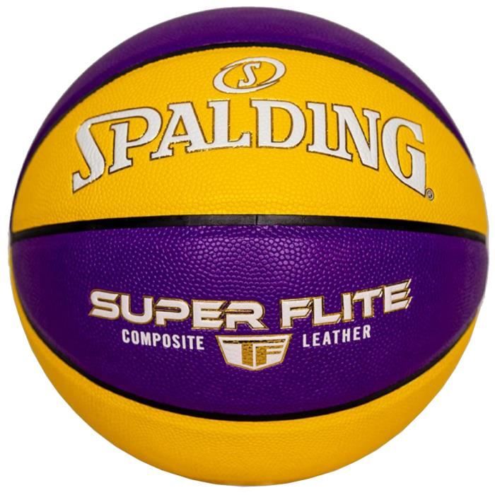 Spalding Super Flite Ball 76930Z, Unisexe, Jaune, ballons de basket