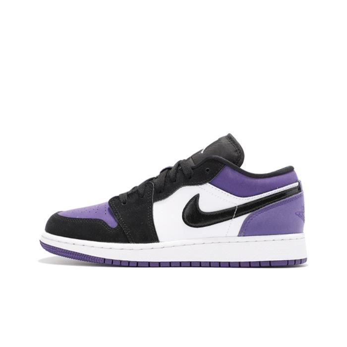 Baskets Air-Jordan 1 Low GS Femme et Homme 553560-125