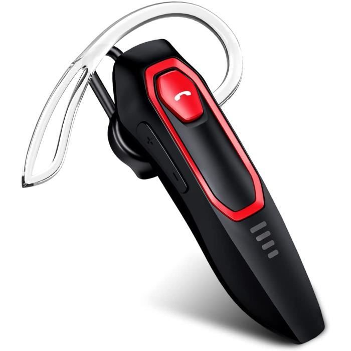 【Version Améliorée】 Oreillette Bluetooth sans Fil, avec Anti Bruit, Casque Mains Libres 30H de Conversation et 400H de Veille, Oreil