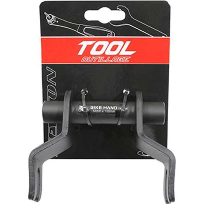 ADAPTATEUR PIED DE MONTAGE -PORTE VELO ROUE AVANT NEWTON STORE (POUR PASSER BLOCAGE RAPIDE EN AXE DE 15x110)