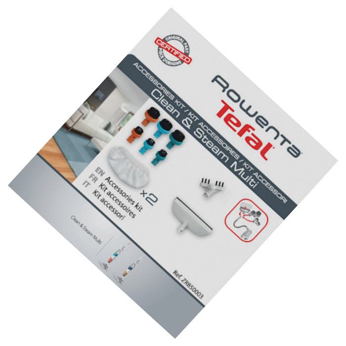 Kit accessoires pour Clean & Steam Multi Rowenta - Nettoyeur vapeur - ROWENTA (52828)