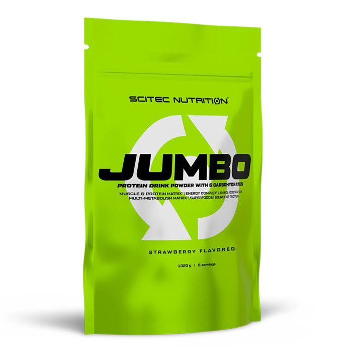 Hard gainers Jumbo - Strawberry 1320g