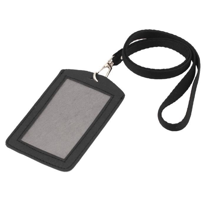 Le bureau, l'ecole de cou cordon porte-Badge Vertical Noir