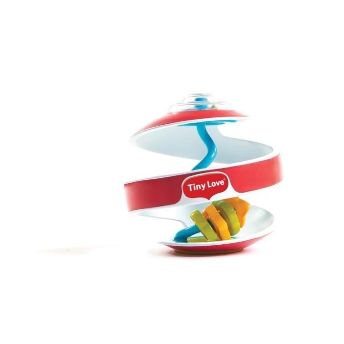 TINY LOVE Spirale d'activité avec anneaux - Rouge