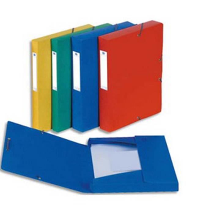 Lot de 25 Boîte de classement en carte lustrée …