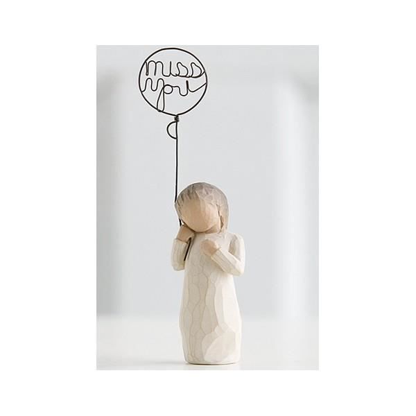FIGURINE WILLOW TREE TU ME MANQUES