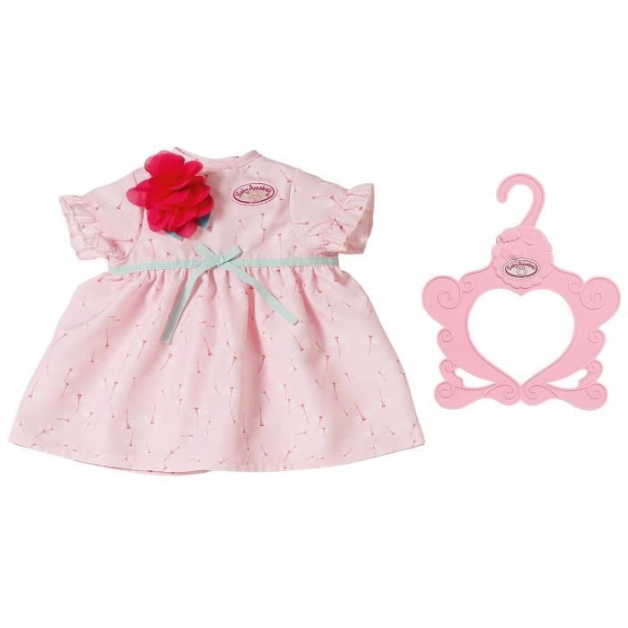 Accessoire pour poupée Zapf Creation 703083-A Baby Annabell Robe Nénuphar rouge 43 cm