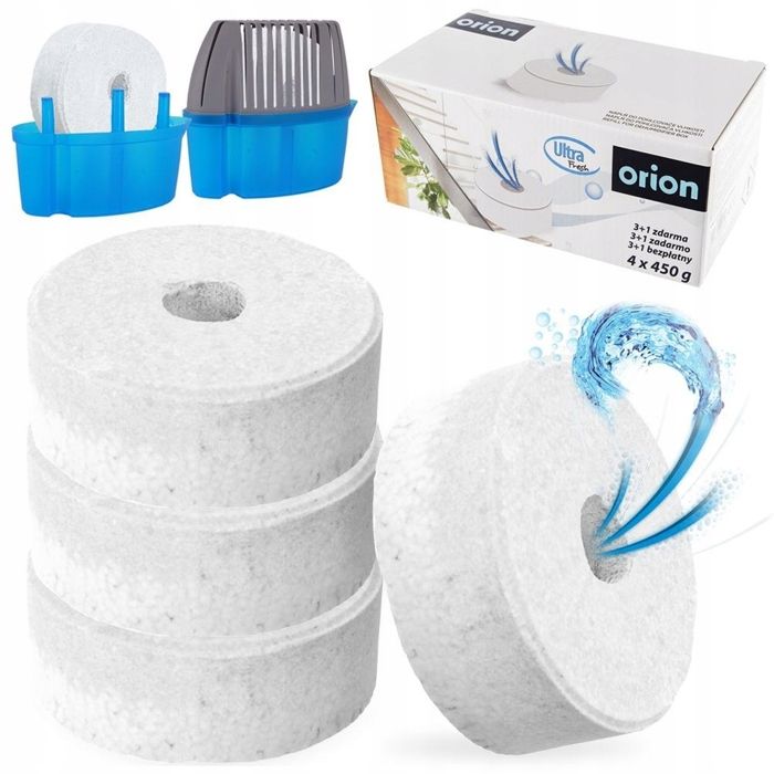 Recharge absorbeur humidité - Orion - ULTRA FRESH 4x450g - Tablettes ...