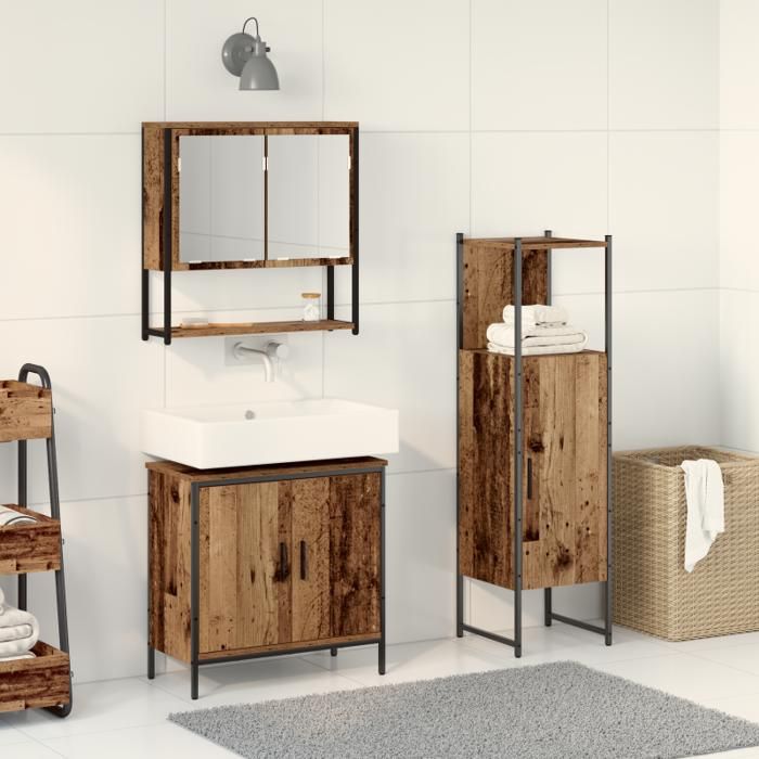 Salle de bain de style vintage - Je Décore