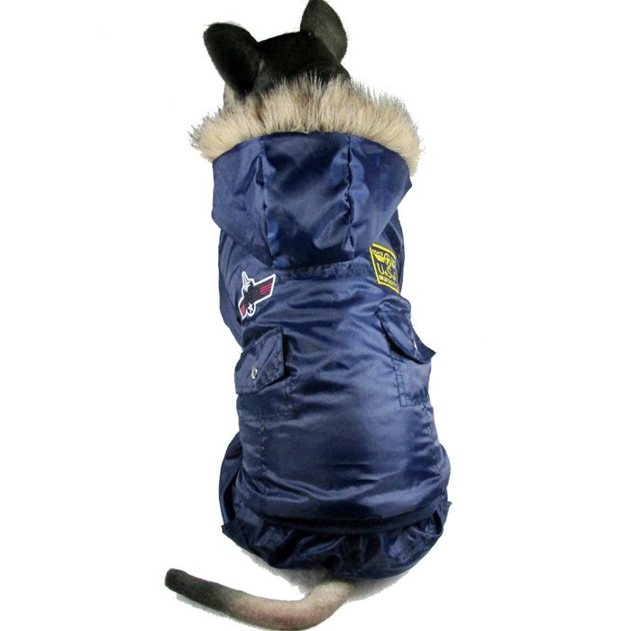 Meilleurs prix pour Vêtements pour animaux de compagnie automne et hiver manteau épais en coton pour chien vêtements pour chiens à quatre pattes