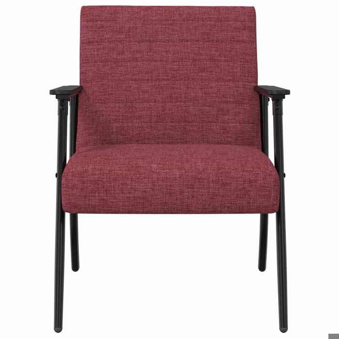 TOP 2026 Chaise Relax - 1 place Fauteuil - Bordeaux 59x75x78 cm tissu FF5091