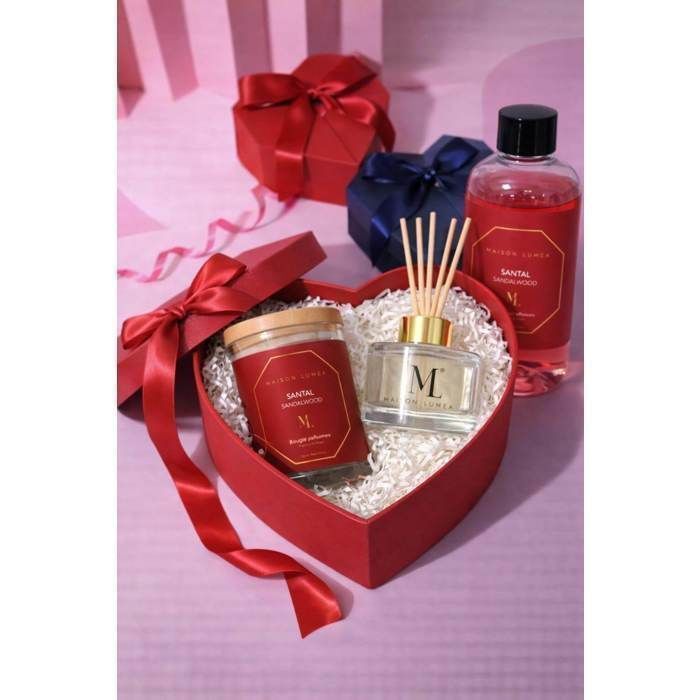 Coffret Parfum d’Intérieur Maison Luméa – Bougie + Diffuseur +