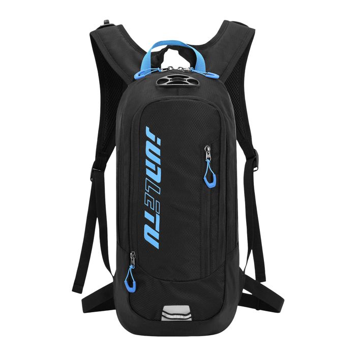 Sac à Hydratation pour Activités Sportives avec Poche à Eau Noir / Bleu