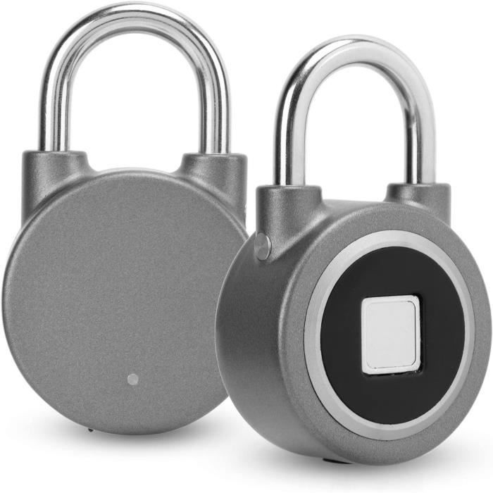 Cadenas À Empreintes Digitales, Cadenas De Sécurité Robuste Et Antirouille Pour Identification D