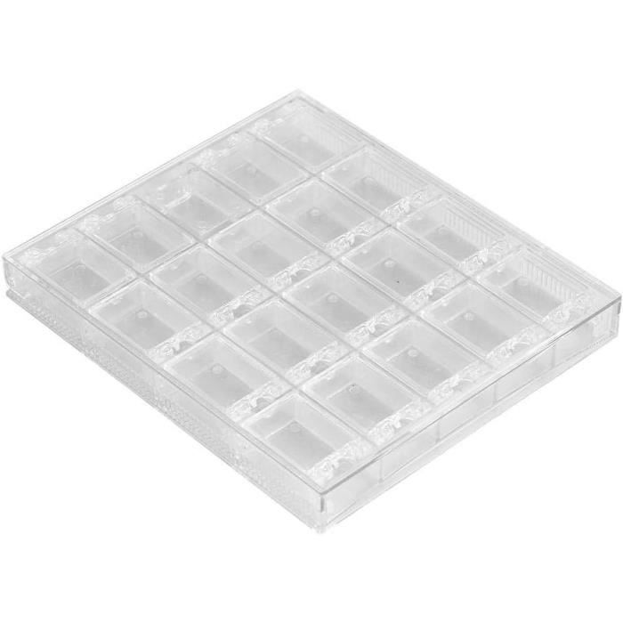 Boîte De Rangement Acrylique Transparente à Trois Compartiments Bijoux Cosm Tiques Organisateur Expert Coton Tige Tampons Maquillage Tui Avec Couvercle Boîte De Rangement Acrylique Transparente à Trois Compartiments Bijoux Cosm Tiques Organisateur Expert Coton Tige Tampons Maquillage Tui Avec Couvercle