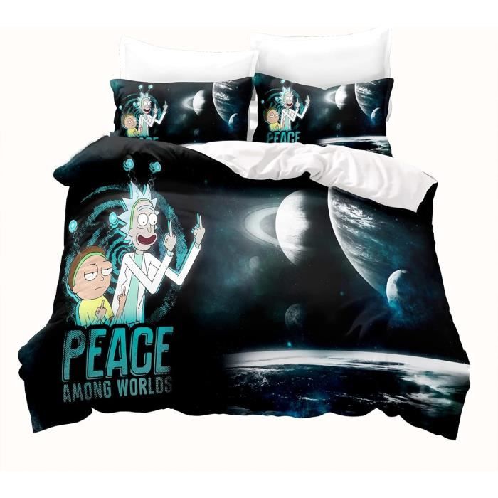 Parure De Lit Anime Fairy Tail Pour Enfants Avec Housse De Couette Et Taies D'Oreiller - Motif