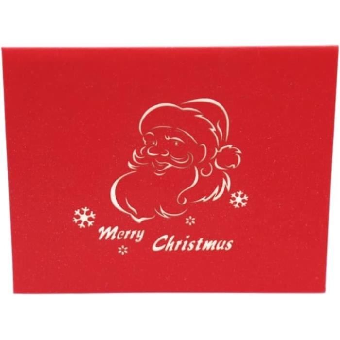 Carte De Noël 3D Super Mignonne Avec Bonhomme De Neige Et Bottes D'hiver