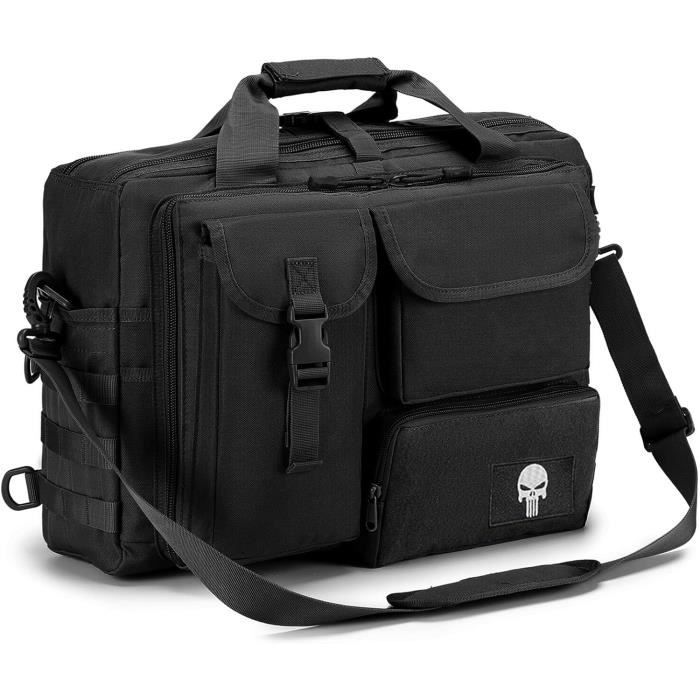 Sacoche Ordinateur Portable 14 15.6 17 Pouces Sac Messenger A Bandouliere Tactique Impermeable Mallette Cartable Sac A Main M c364 Cdiscount Bagagerie Maroquinerie