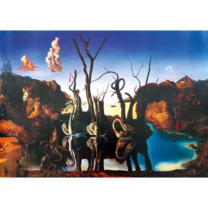Puzzle Salvador Dalí - Burning Giraffe, C. 1937, 1 000 Stukken