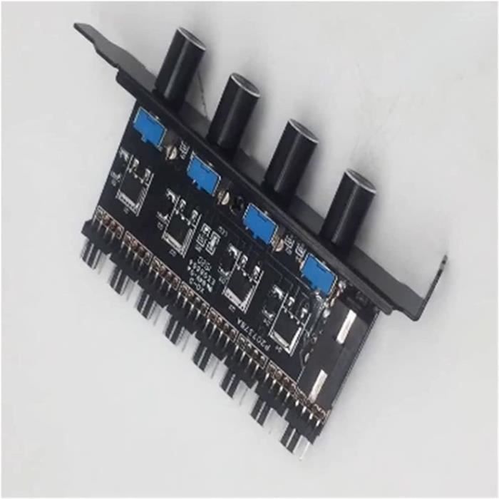 12V 4Pin 3pin Speed Controller Bouton 1 à 3 8 Way Compatible with ...