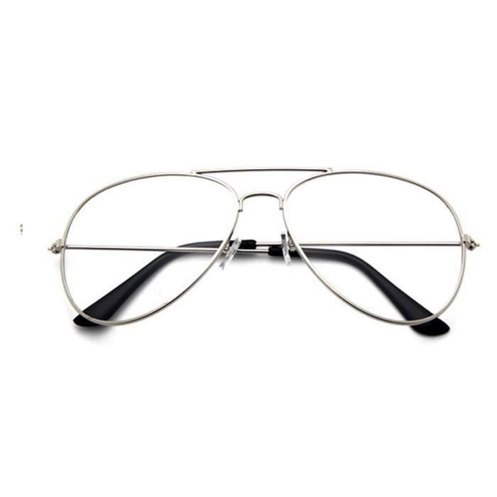 M/étal monture de lunettes sans monture Argent 1/ Lot