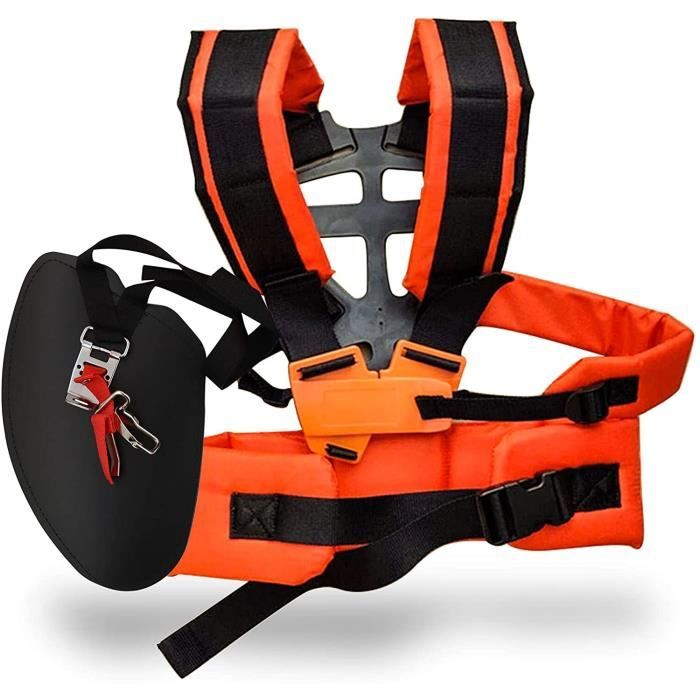 Bandoulière pour tondeuse - Universelle - Réglable - Polyester de haute qualité - Orange - Electrique
