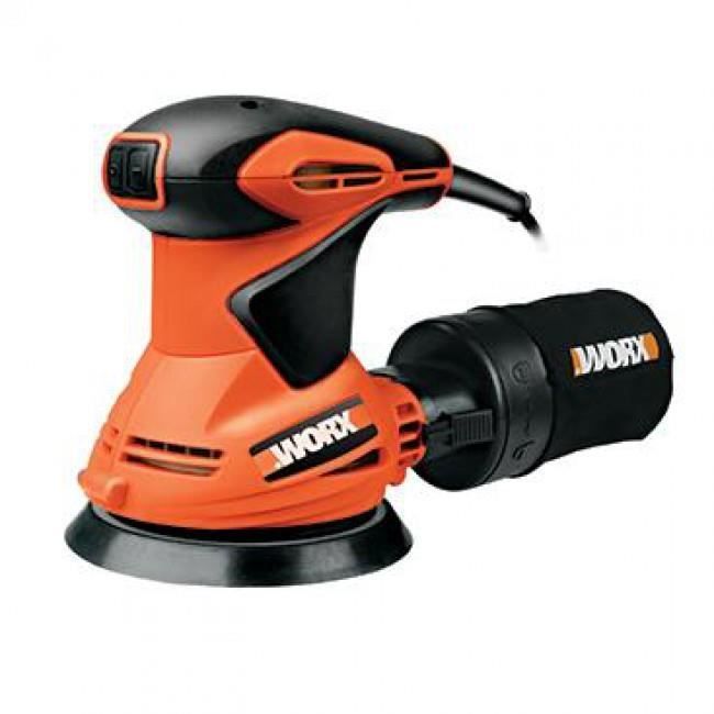 Ponceuse orbitale électrique WORX WX652.1 Contrôle variable de la vitesse Design ergonomique