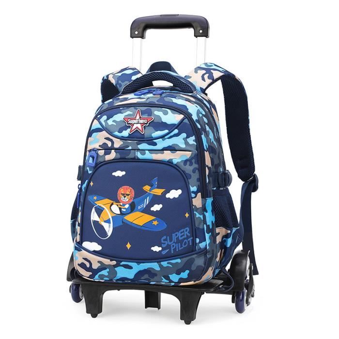 Sac à Dos à Roulettes Polyvalent Pour Ordinateur – Tissu Oxford, Unisexe