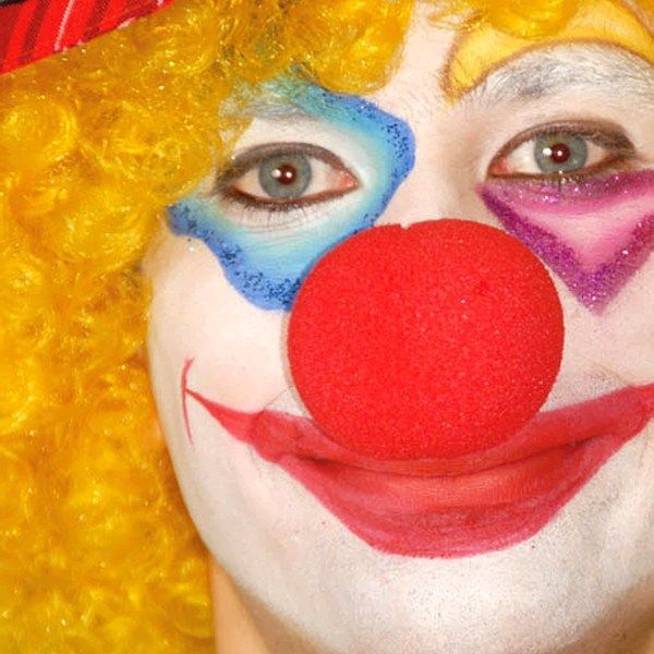 BeatlGem 25pcs Mousse Clown Nez Cirque Partie Halloween Costume Rouge 