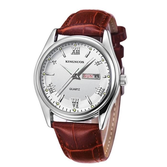 Montre Homme Avaner - Analogique/Numérique à Quartz Japonais - Cadran Noir Ou Vert - Sangle Nylon