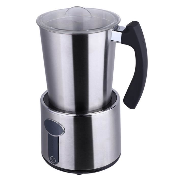 Mousseur à Lait Électrique Automatique Double Paroi Acier Inox 304 - Cappuccino Lait Chaud